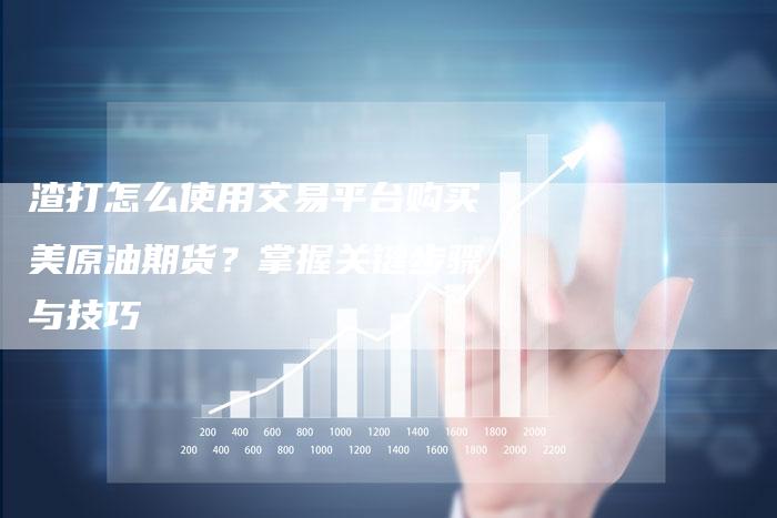 渣打怎么使用交易平台购买美原油期货？掌握关键步骤与技巧