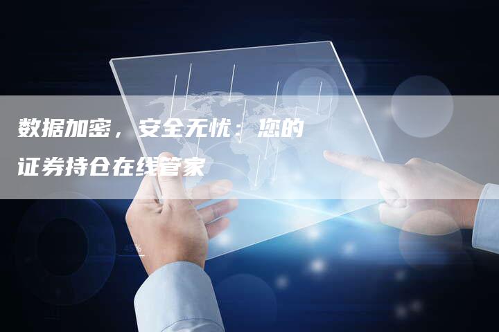数据加密，安全无忧：您的证券持仓在线管家