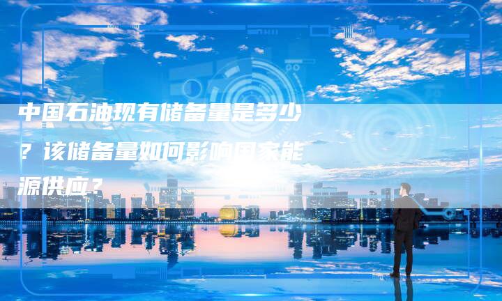 中国石油现有储备量是多少？该储备量如何影响国家能源供应？