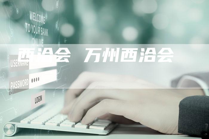 西洽会 万州西洽会
