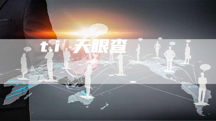 t.i 天眼查