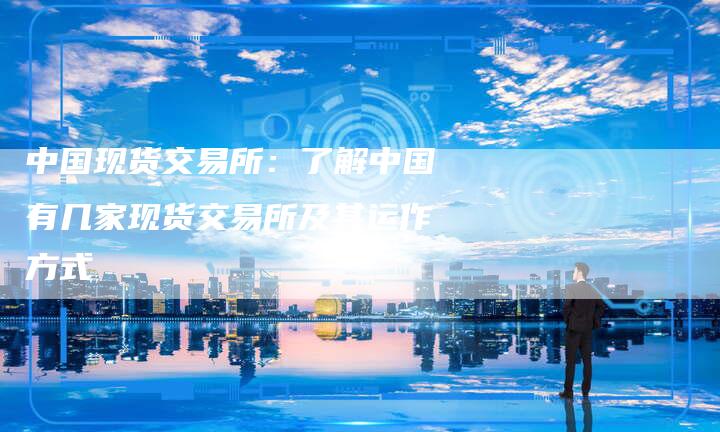 中国现货交易所：了解中国有几家现货交易所及其运作方式