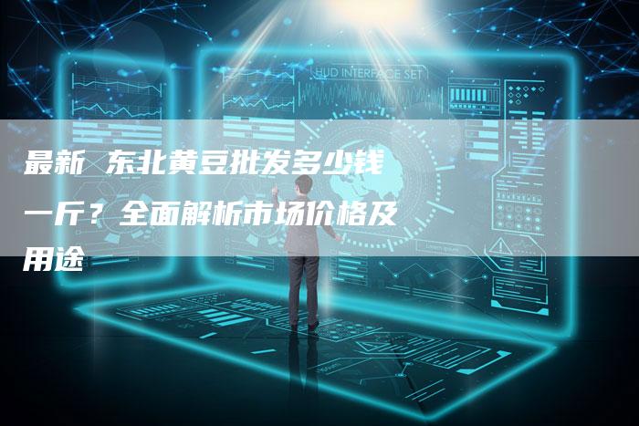 最新 东北黄豆批发多少钱一斤？全面解析市场价格及用途