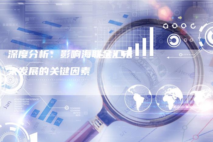 深度分析：影响海联金汇未来发展的关键因素