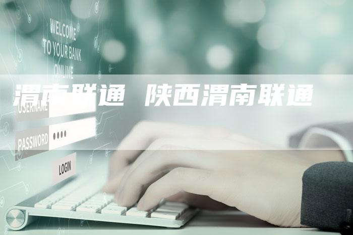 渭南联通 陕西渭南联通