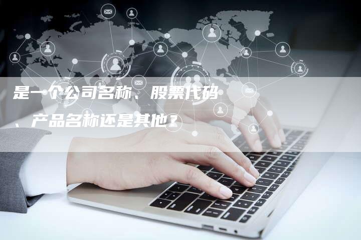 是一个公司名称、股票代码、产品名称还是其他？