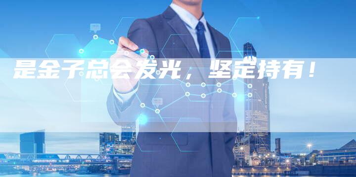 是金子总会发光，坚定持有！